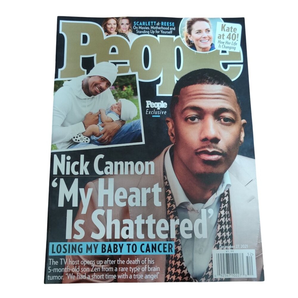 People Magazine December 27 2021 Nick Cannon Holiday Tribute Issue New Unread